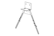 Vægbeslag, AV-Beslag & AV-Møbler - Barco ClickShare mounting kit - for TV - Max - recommended for - R8788649K