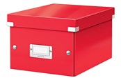 Arkivering & Opbevaring - Leitz Opbevaringsboks Click & Store WOW Small Rød - 60430026