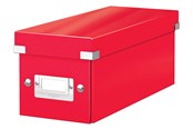Arkivering & Opbevaring - Leitz Opbevaringsboks Click & Store WOW CD Rød - 60410026