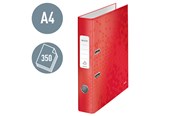 Arkivering & Opbevaring - Leitz Brevordner 180° WOW lamineret pap A4/50 mm Rød - 10060026