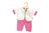 Dukker & Tilbehør - Heless Doll Coat Reversible with Pants 28-35 cm - 1625