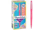Skrive- og Tegneværktøjer - Paper Mate Flair Filtpenne | Mellempunkt (0,7 mm) | Lyserød | 12 Stk - 2045255
