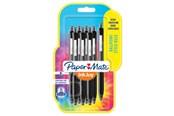 Skrive- og Tegneværktøjer - Paper Mate InkJoy 300RT kuglepenne med udtrækkelige | Mellempunkt (1,0 mm) | Sort blæk | 8 Stk - 1956579