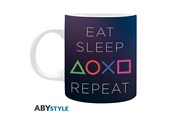 Merchandise - ABYstyle - PLAYSTATION Eat Sleep Repeat - Krus - MG1064