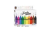 Hobby artikler - Creative Craft Group Crayons Jumbo - farvekridt - 10 stk. - 150033