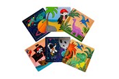 Trælegetøj - LG-Imports Wooden Puzzle (Space Pirate or Dinosaur) (Assorted) - 8101