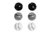 Kabel Organisering - D-LINE Cable Clip Set 2x Black 2x Grey 2x White - EU/CTBASE001