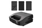 Toastmaskine - Black & Decker Toastmaskine Sandwich Maker Grill Sandwich Waffle - ES9680170B