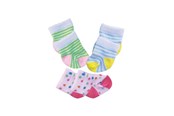 Dukker & Tilbehør - Heless Doll Socks 3 Pairs 35-45 cm - 879