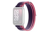 Smartwatch - Tilbehør - Xiaomi Smart Band 9 Pro/8 Pro Braided Quick Release Strap - Rose / Purple - BHR8001GL