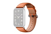 Smartwatch - Tilbehør - Xiaomi Smart Band 9 Pro/8 Pro Leather Quick Release Strap - Coral / Orange - BHR8002GL
