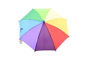Skoletilbehør - Johntoy Regnbuefarvet Paraply ⌀ 68 cm - assorteret - 29568