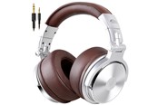 Hovedtelefoner/headset - OneOdio Pro 40 - Silver / Brown - PRO40