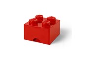 Børneværelse - LEGO BRICK DRAWER 4 - RED - 40051730