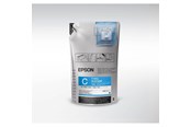 Blæk, Toner & Forbrugsstoffer - Epson Ink UltraChrome DS T741200 1L Cyan - C13T741200-01