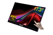 Skærm - 17" Verbatim PMT-17 - 1920x1080 (FHD) - IPS - Touchscreen - 49593