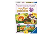 Puslespil - Ravensburger Forest Animal Fun 2/4/6/8p - 12000854