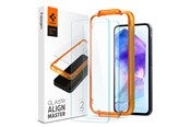 Mobil - Beskyttelsesglas - Spigen Glass tR AlignMaster 2 Pack - Samsung Galaxy A55 - AGL07775
