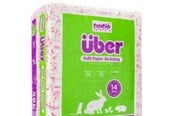Gnavere - Über Papirstrøelse 36L Pink/Hvid - 45051
