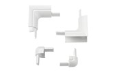 Kabel Organisering - D-LINE Adapter Kit 16x8mm White finish - IBEBAP1608W
