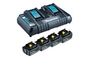 Akku & Lader - Makita DC18RD battery charger - with battery - 4 - Li-Ion - 199485-6