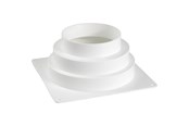 Ventilation - Fresh Overgangsstykke 175x175/Ø102/130/150 mm - 500063