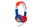Hovedtelefoner/headset - OTL Super Mario - Børnehovedtelefoner - Lydbegrænset 85dB max - 5055371622974