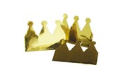 Legetøj - Haza Witbaard Crowns Gold Metallic 6 pcs. - 410237