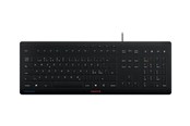 Tastatur - Cherry STREAM KEYBOARD - Tastatur - Nordisk - Sort - JK-8502PN-2