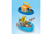 Playmobil - Playmobil 1.2.3 - Junior Mit egen Noahs Ark til at tage med - 71681