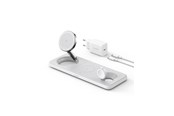 Mobil - Adaptere & Opladere - Anker MagGo Wireless Charging Station (3-in-1 Pad) - White - B25M1321