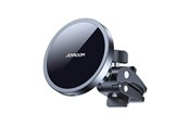 Mobil - Adaptere & Opladere - Joyroom Car Grille Holder JR-ZS240 with Qi Inductive Charger (Black) - JR-ZS240 Air Vent