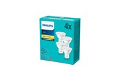 Lyskilder - Philips LED pære Spot PAR16 4,7W/827 (50W) 36° 4-pak GU10 - 929003038634