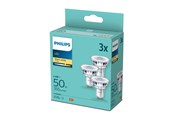 Lyskilder - Philips LED pære PAR16 4,6W/827 (50W) 36° 3-pak GU10 - 929001215253