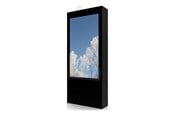 Vægbeslag, AV-Beslag & AV-Møbler - HI-ND Totem stand - totem - for flat panel - outdoor portrait - black - Max - recommended for 75" - OS7517-5101-02