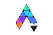 Smart Home - Nanoleaf Shapes Black Mini Triangles Expansion Pack - 10-Pack - NL48-1101TW-10PK