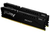 RAM - Kingston FURY Beast DDR5-6400 - 32GB - CL32 - Dual Channel (2 pcs) - AMD EXPO & Intel XMP - Sort - KF564C32BBEK2-32