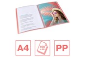 Arkivering & Opbevaring - Esselte Colour'Breeze displaybog med 80 lommer Koral - 628445