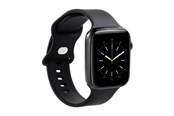 Smartwatch - Tilbehør - GEAR Watch Band Silicone Apple Watch 42/44/45mm Black - 663355