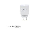 Mobil - Adaptere & Opladere - GEAR Charger 220V 1xUSB-C PD 20W Cable Lightning for USB-C MFI C94 - 665114