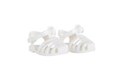 Dukker & Tilbehør - Corolle Mon Grand Poupon Sandals White 36cm - 9000141610