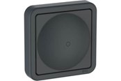 Lauritz Knudsen - LK OPUS® 74 adapterdæksel for lampeudtag, IP44, 1 modul, antracitgrå - 520M8302