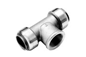 Pex-systemer - Roth Tee rustfritt stål 22 mm x 1/2" x 22 mm - 17046603.322