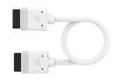 Kabler - diverse - Corsair iCUE LINK - power / data cable - CORSAIR iCUE link to CORSAIR iCUE link - 20 cm - CL-9011128-WW