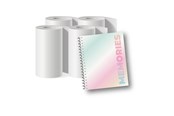 Kamera & objektivtilbehør - MOB Pixprint refill 4 Rolls Incl Memorybook and Stickers - PIX-NTEROL