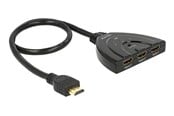 Skærm & Lyd switch - DeLOCK HDMI UHD Switch 3 x HDMI in > 1 x HDMI out 4K - 18600