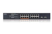 Switch - ZyXEL XMG1915 16-Port 2.5GbE Smart Managed Switch with 2 SFP+ Uplink (180W) - XMG1915-18EP-EU0101F