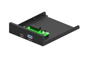 Systemtilbehør (kølepasta mv.) - Gembird - storage bay ports panel - FDI3-U3C-01