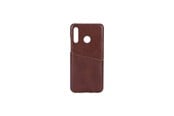 Mobil - Covers & Cases - ONSALA Mobilecover Brown Huawei P30 Lite Creditcard Pocket - 588535