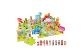 Babylegetøj - Classic World Wooden Blocks City 120pcs. - 5005